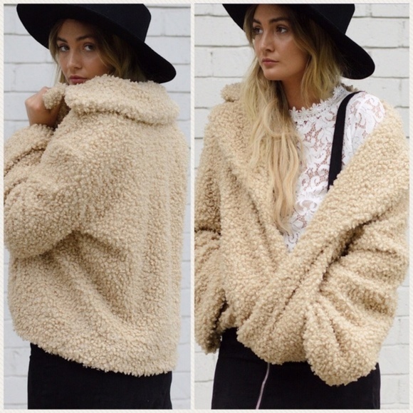 Faux Fur Teddy Jacket - Picture 2 of 2